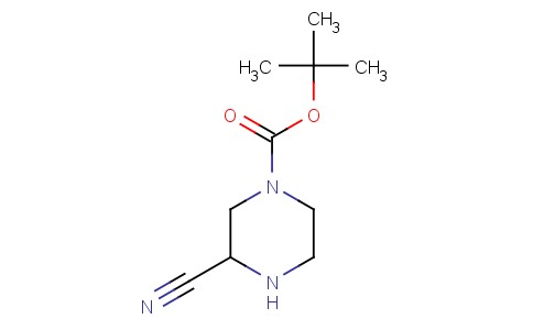 1-PIPERAZINECARBOXYLIC ACID, 3-CYANO-, 1,1-DIMETHYLETHYL ESTER